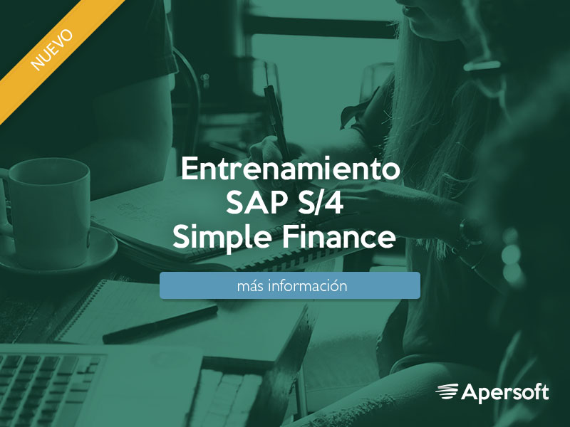 Entrenamiento SAP S/4 Simple Finance